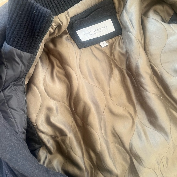 Men's Black Utility Jacket (charcoal) - Picture 10 of 11